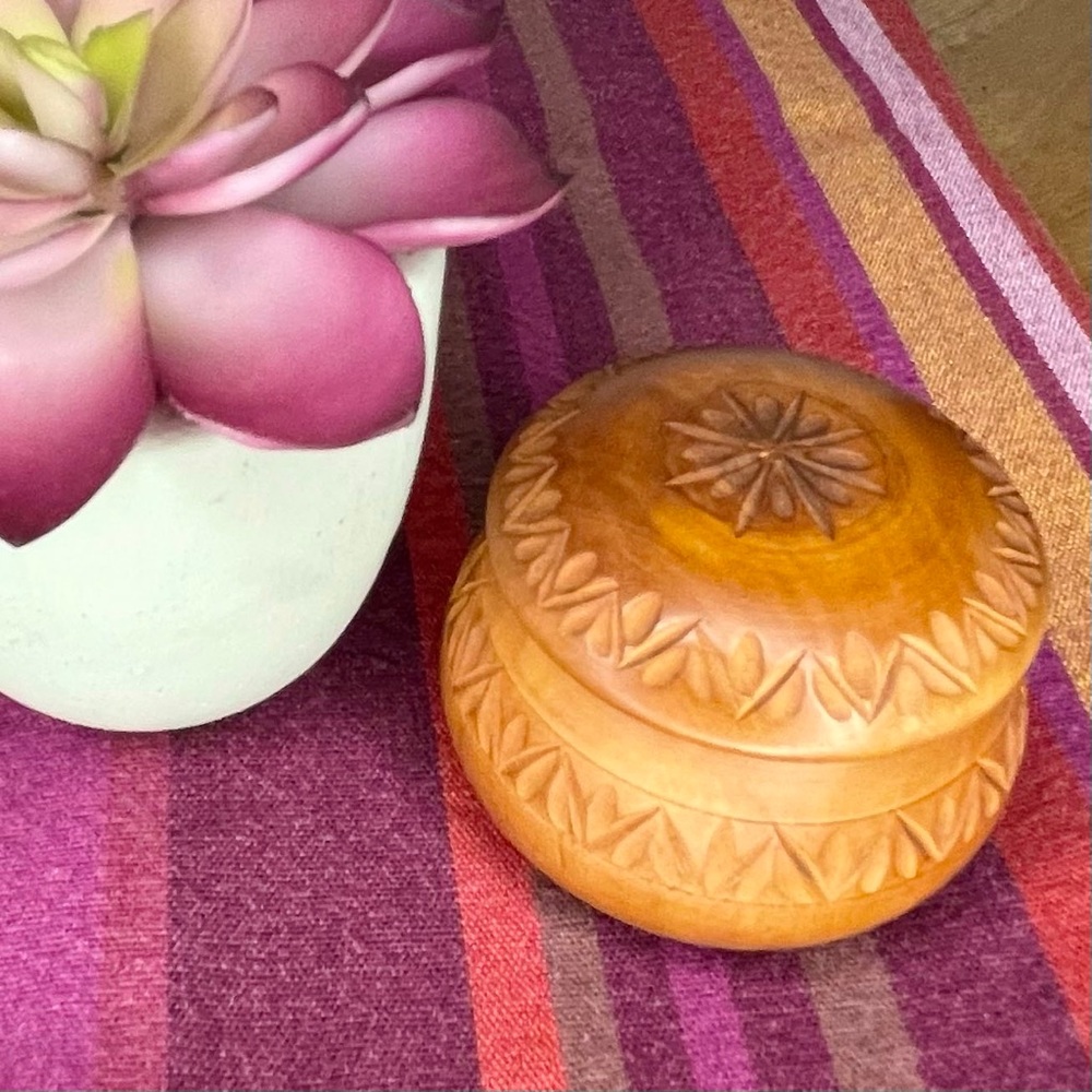 Wood Trinket Boxes